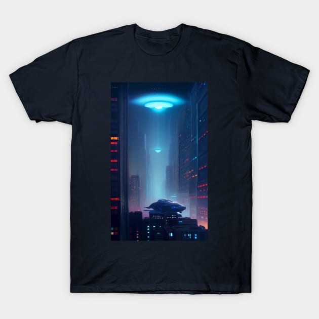 Visitors from outer space T-Shirt by Gaspar Avila